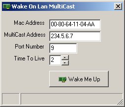 Wake On Lan Multicast